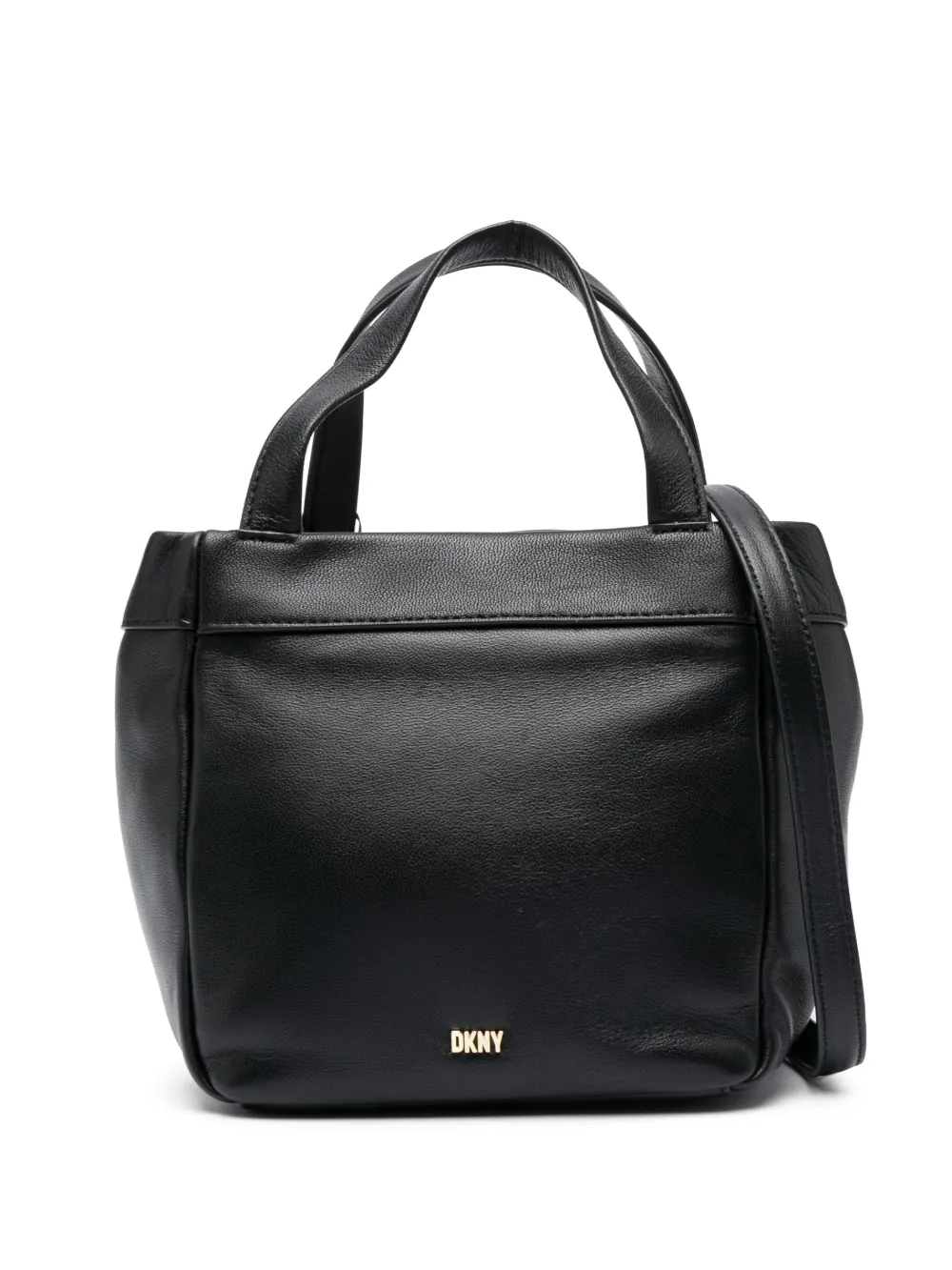 

Сумка через плечо с логотипом DKNY, черный