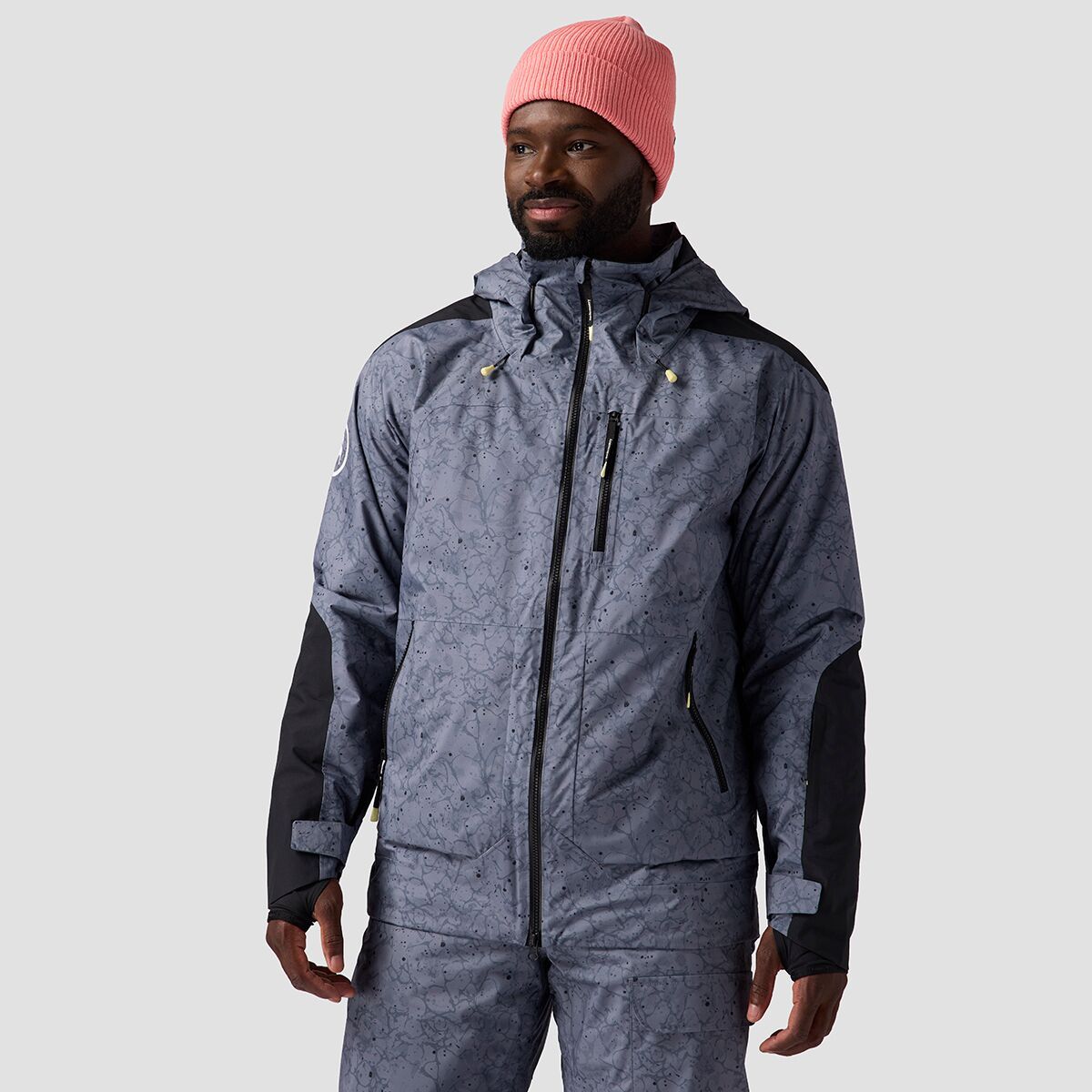 

Утепленная куртка Crestcruiser Backcountry, цвет turbulence zastrugi print