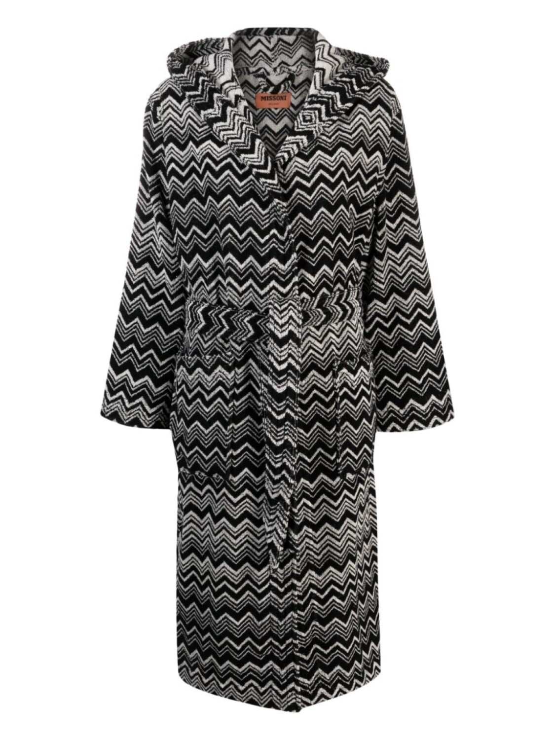 

Missoni Home халат Keith с капюшоном, черный
