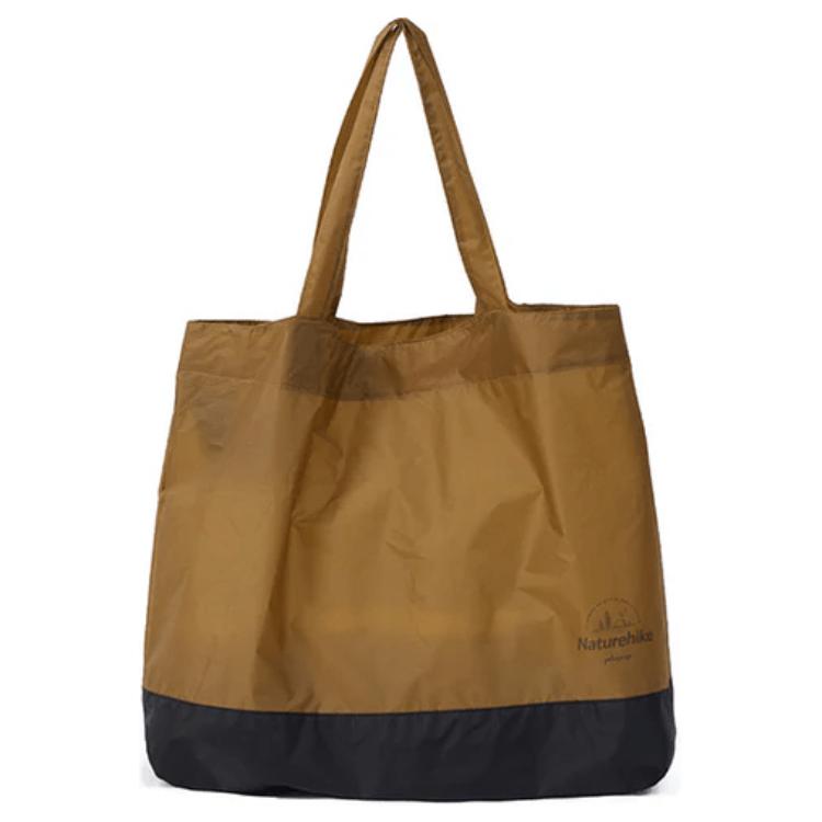 

28-литровая сумка-тоут, шоппер, наплечная сумка, ручная кладь из нейлона коричневого цвета унисекс NATUREHIKE