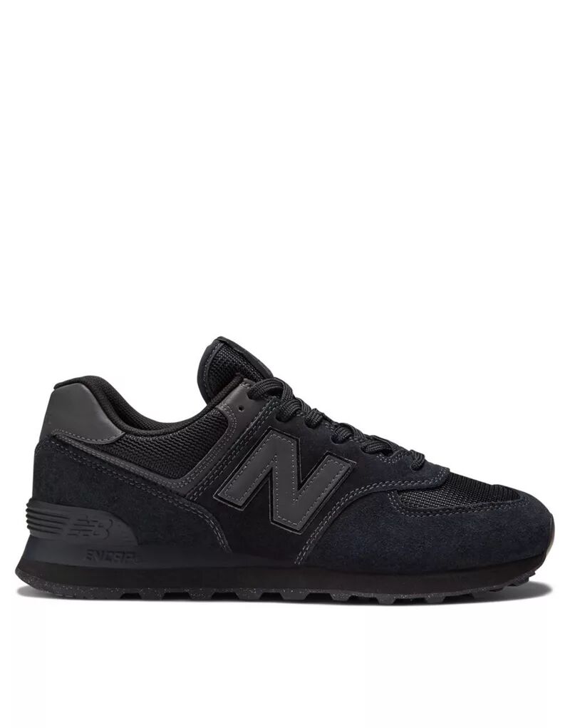 

кроссовки New Balance 574 черные, Черный, кроссовки New Balance 574 черные