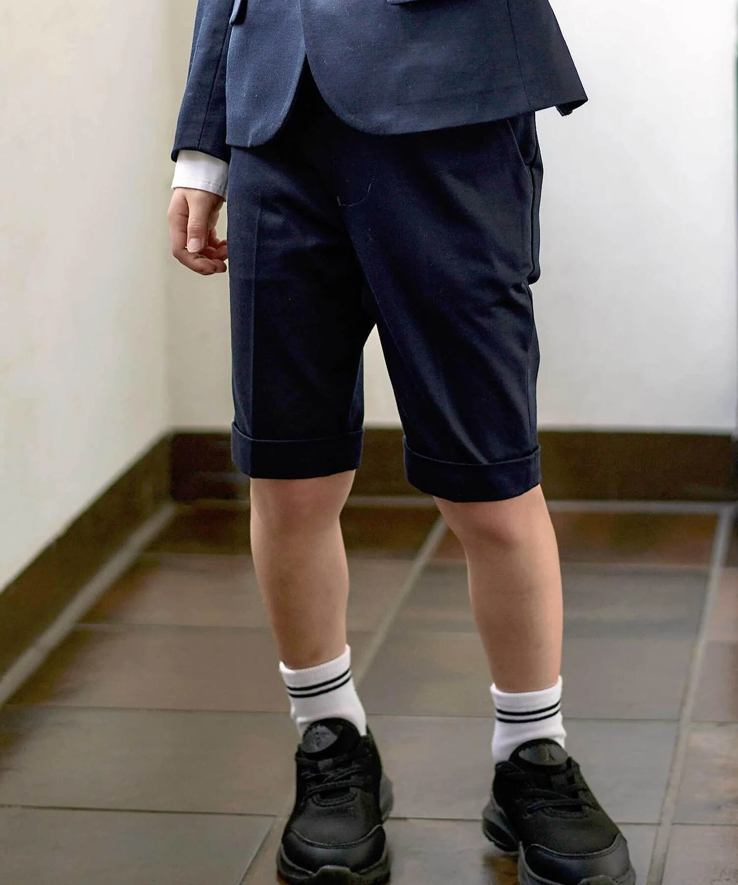 Двойные шорты Mocrody с подолом (110–130 см) BeBe, Navy
