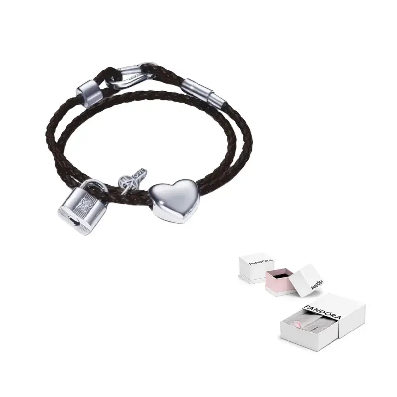 

Pandora Браслеты из стерлингового серебра 925 пробы унисекс мультиколор