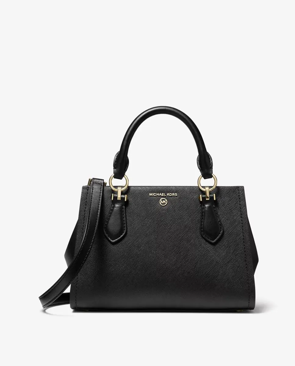 

Женская черная кожаная сумка через плечо Marilyn Michael Michael Kors