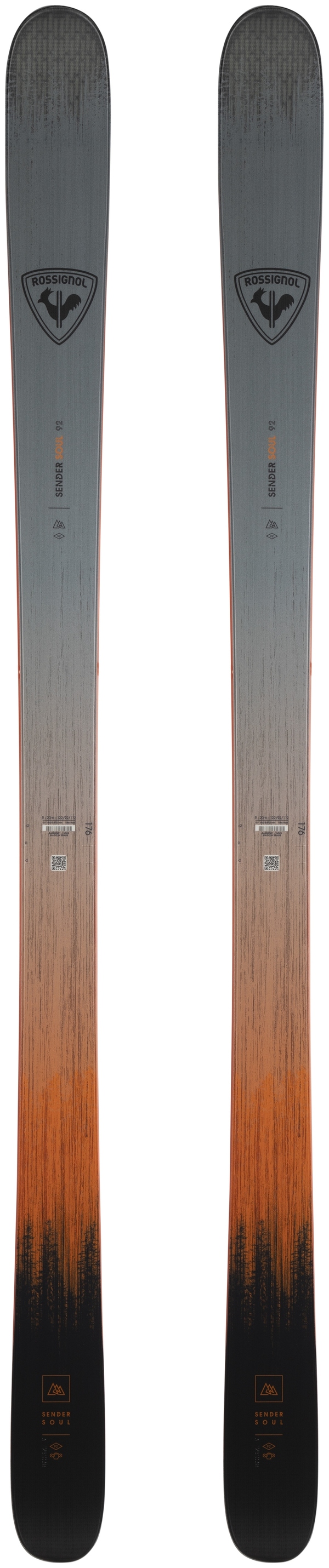 

Новые лыжи Rossignol Sender Soul 92 2026 года, длина 184 см