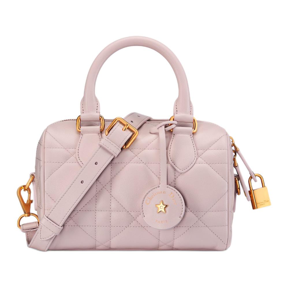 

Groove Calfskin портативная сумка кроссбоди, наплечная сумка Trumpets для женщин светло-розовый DIOR, Set (Bag+Dust Bag)