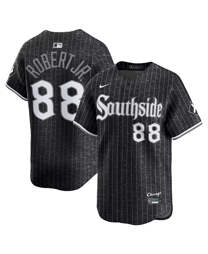 

Мужская бейсбольная джерси Luis Robert Jr. Black Chicago White Sox City Connect Limited Player Nike