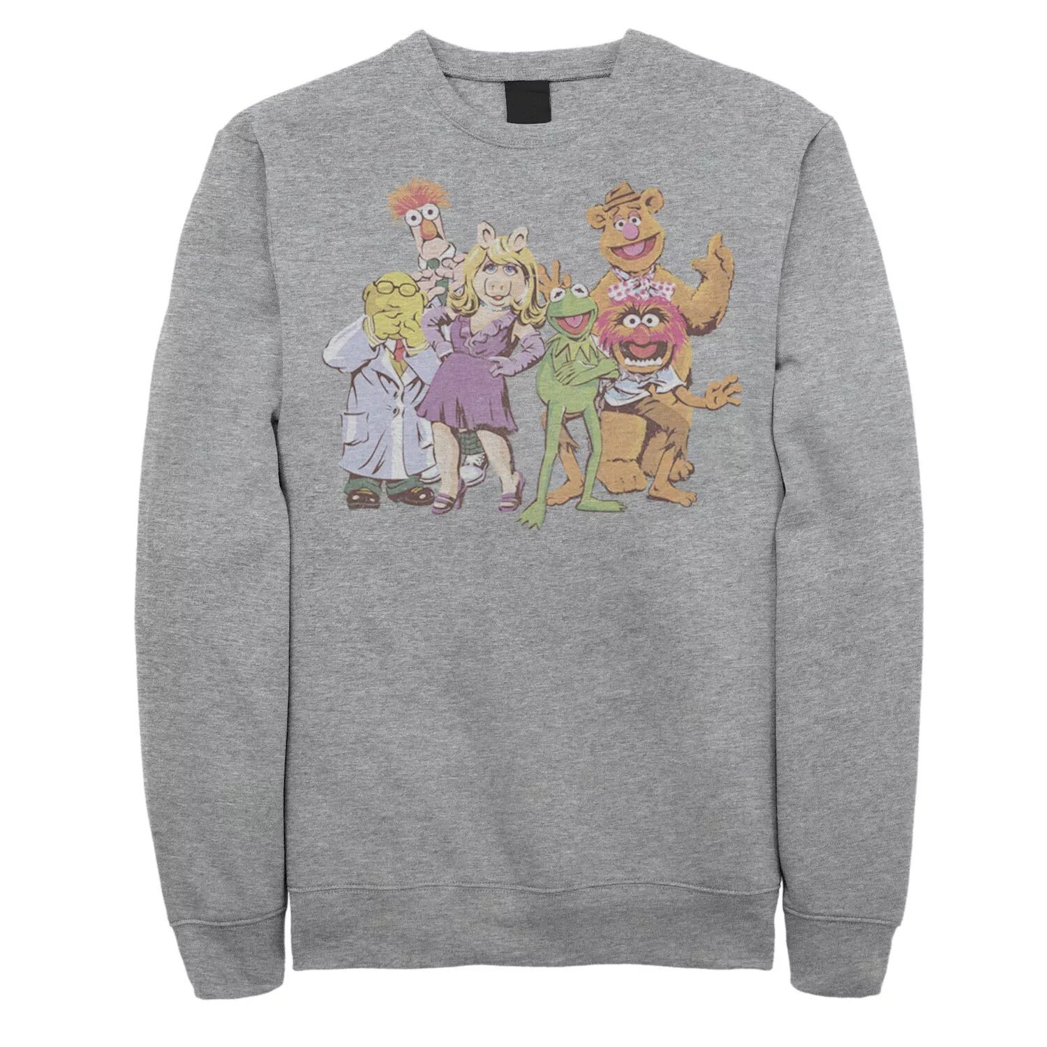 

Мужской флисовый свитшот с изображением Disney Muppets Illustrated Licensed Character