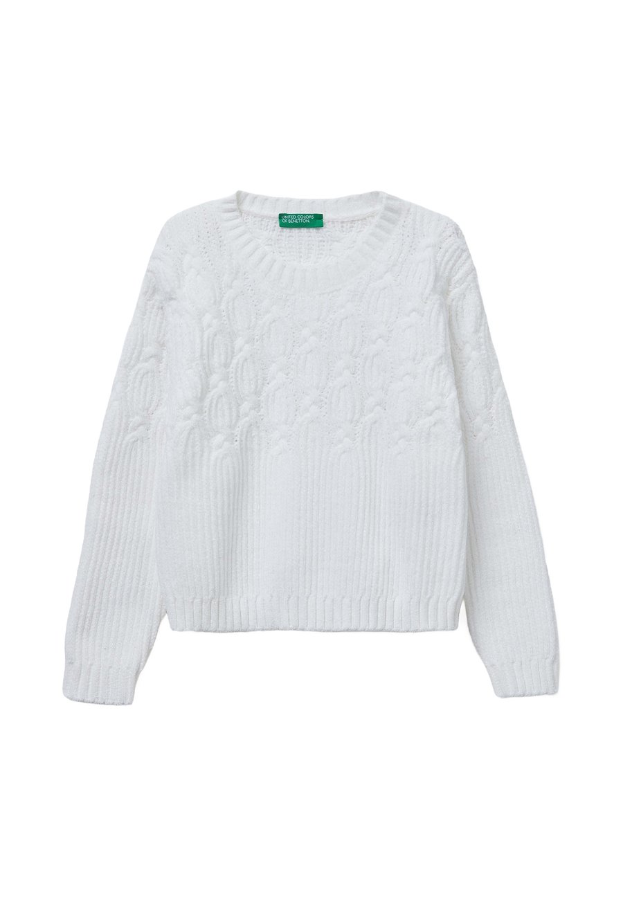 

Джемпер United Colors of Benetton CABLE, White