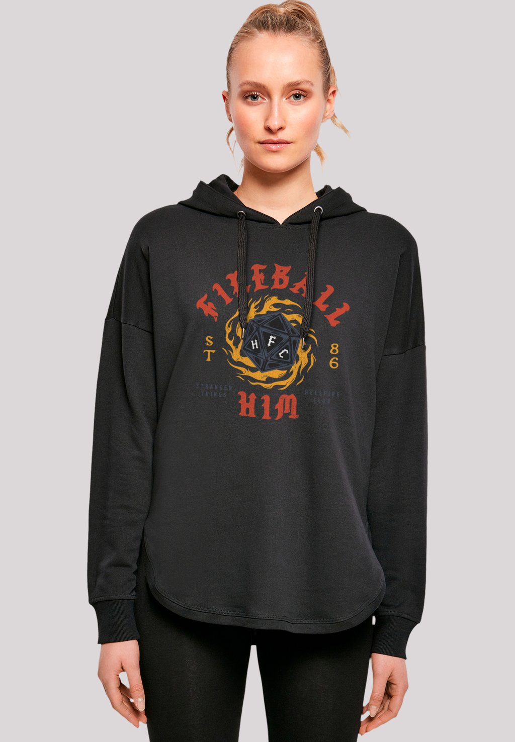

Толстовка STRANGER THINGS FIREBALL DICE NETFLIX TV SERIES - Hoodie F4NT4STIC, черный