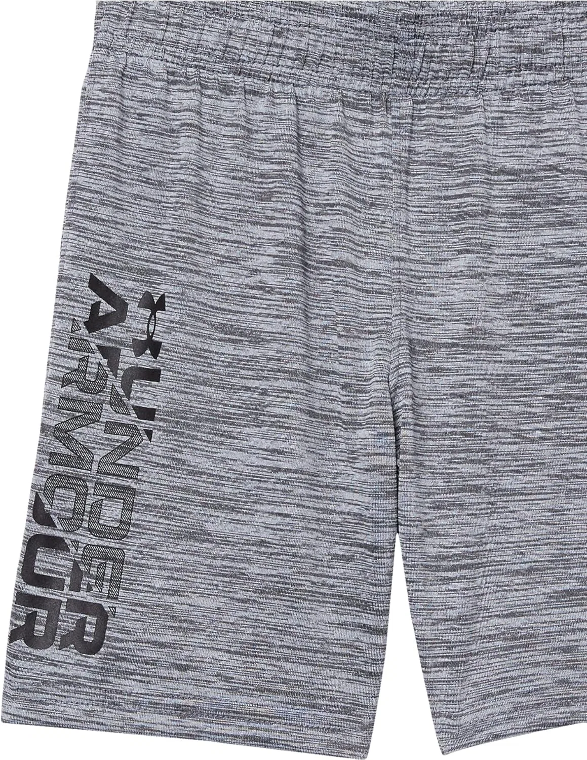 Детские шорты Under Armour Performance Tech с эластичным поясом, легкие и быстросохнущие, Blac/Gray Sig — фото 4