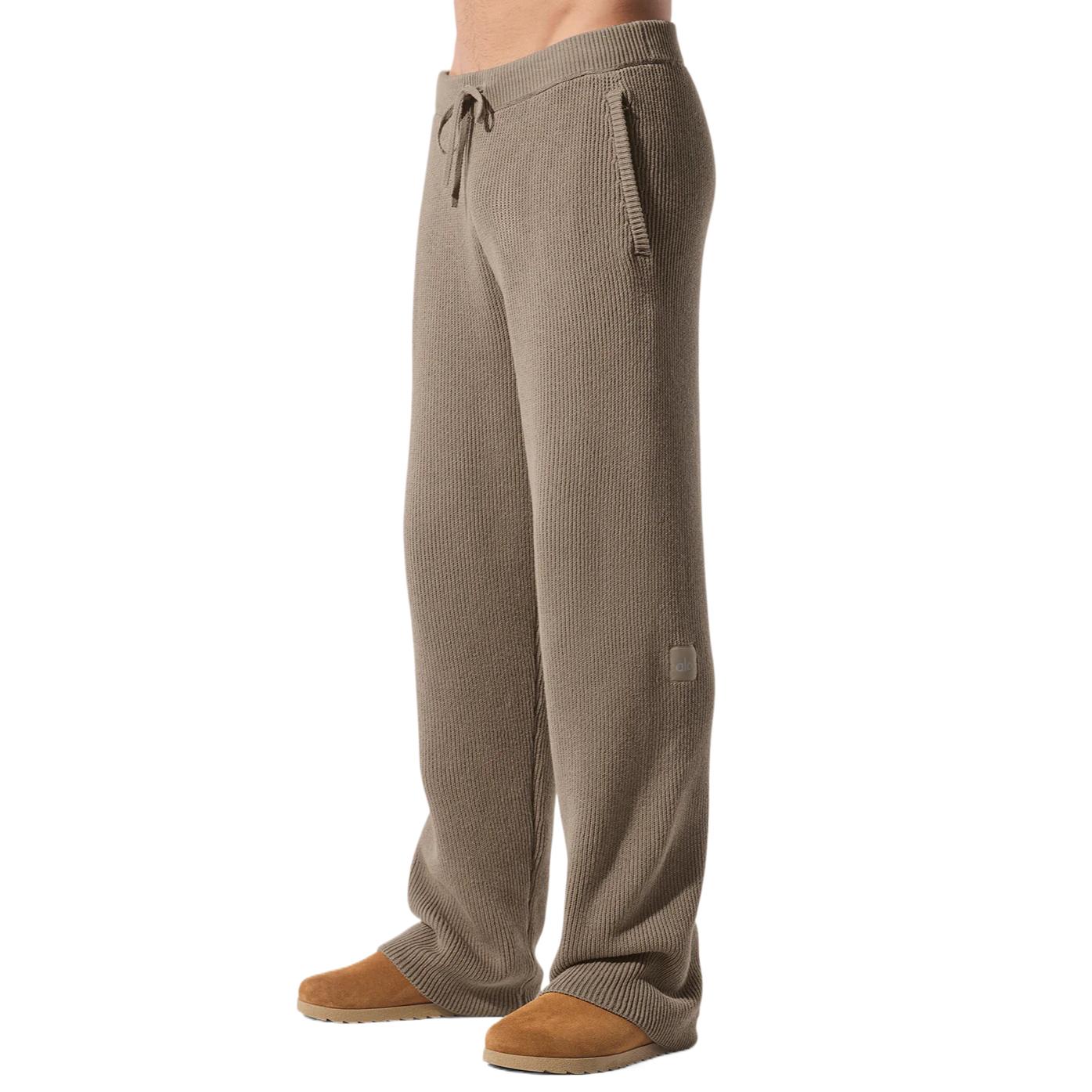 

Трикотажные спортивные штаны Domain мужские Alo Yoga, Coffee/Gravel