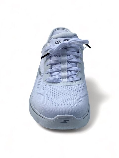 Обувь для ходьбы GO WALK 7 SLIP-IN Skechers Performance, цвет white textile black trim — фото 4