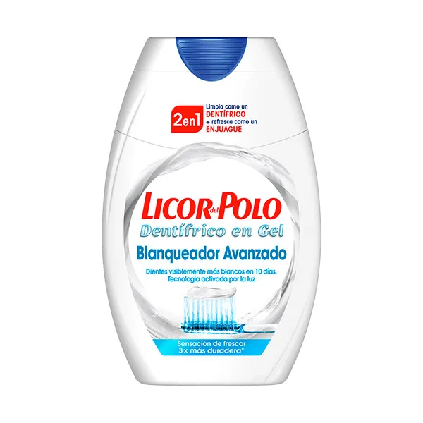 

Зубная паста 2 в 1 + ополаскиватель Blanqueador Avanzado Licor Del Polo, 75 ml