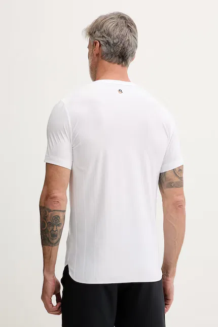 Футболка классическая T-shirt BOSS Green, белый — фото 3