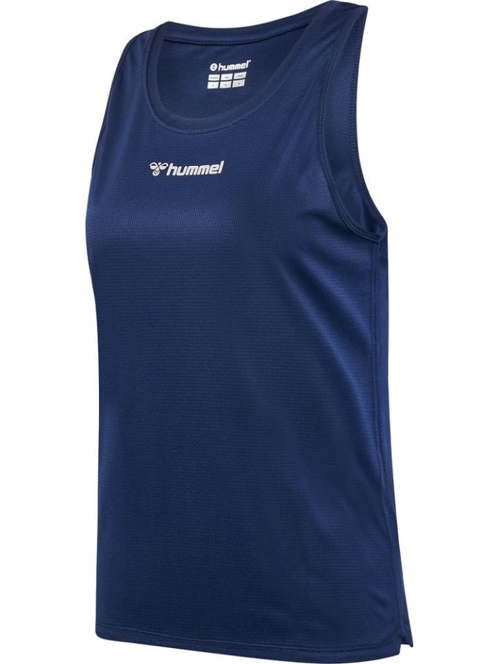 

Футболка Hmlrun Singlet S/L женская черного цвета Hummel