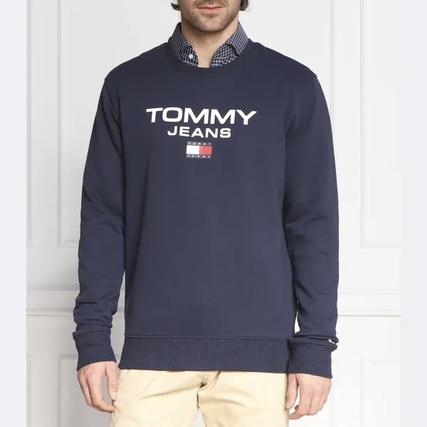 

Толстовка стандартного кроя для экипажа Tommy Hilfiger, синий