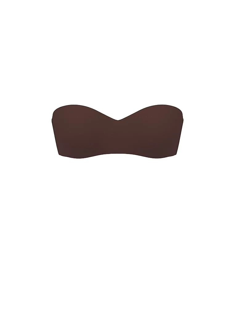 Бюстгальтер без бретелей в форме сердца с легкой подкладкой Victoria'S Secret Bare, Smooth Ganache — фото 4