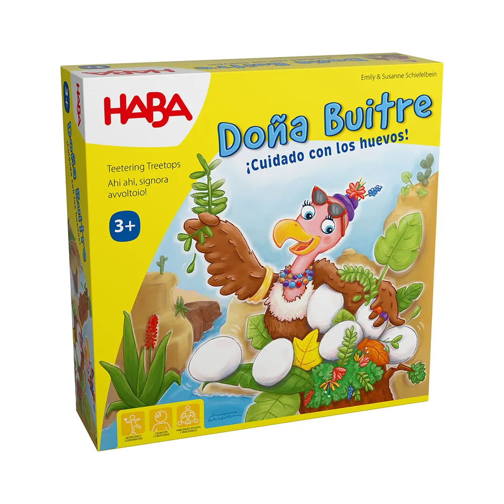 

Настольная игра Haba Teetering Treetops, желтый
