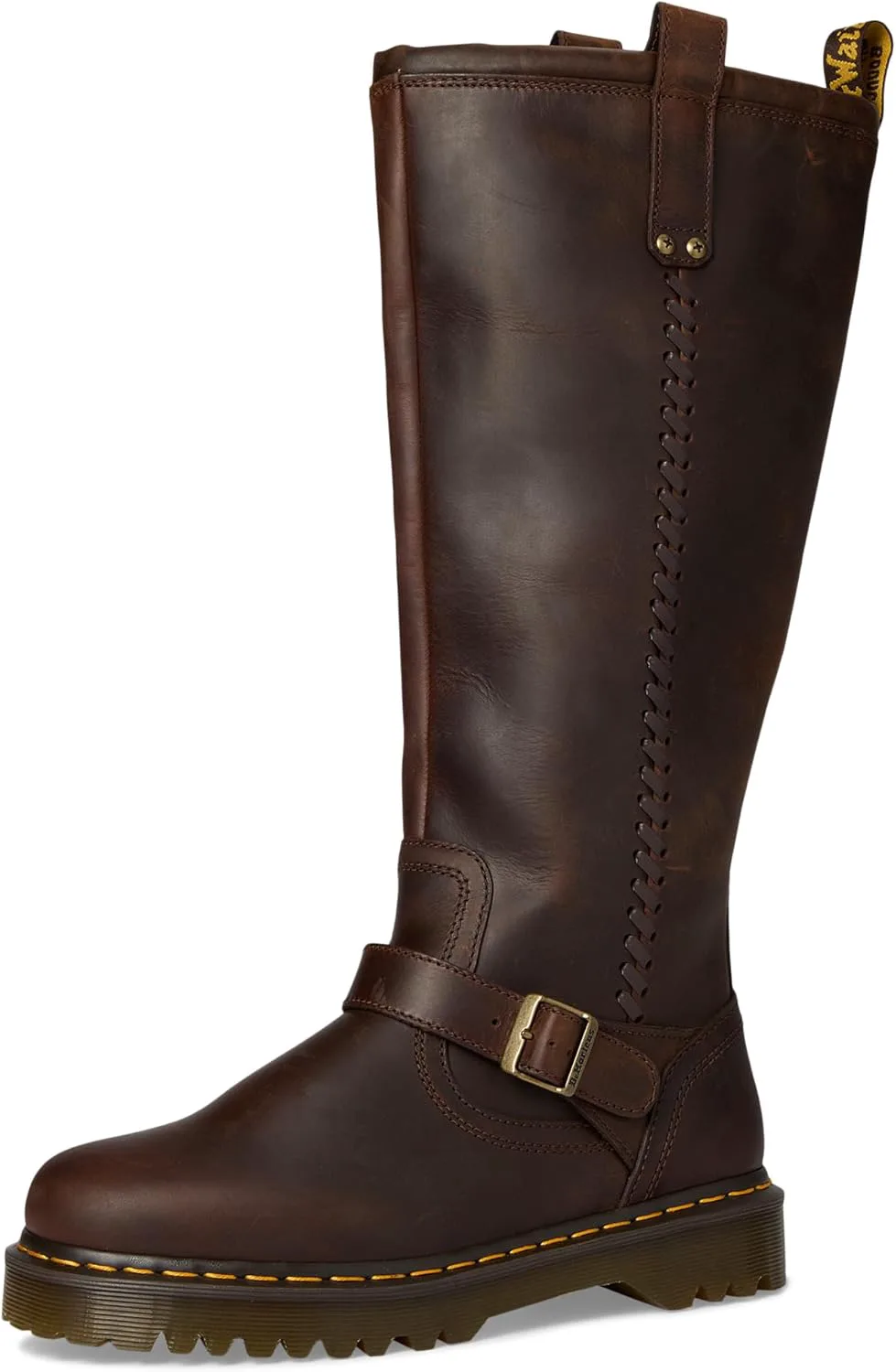 Мужские высокие сапоги Dr. Martens Anistone, темно-коричневый — фото 3