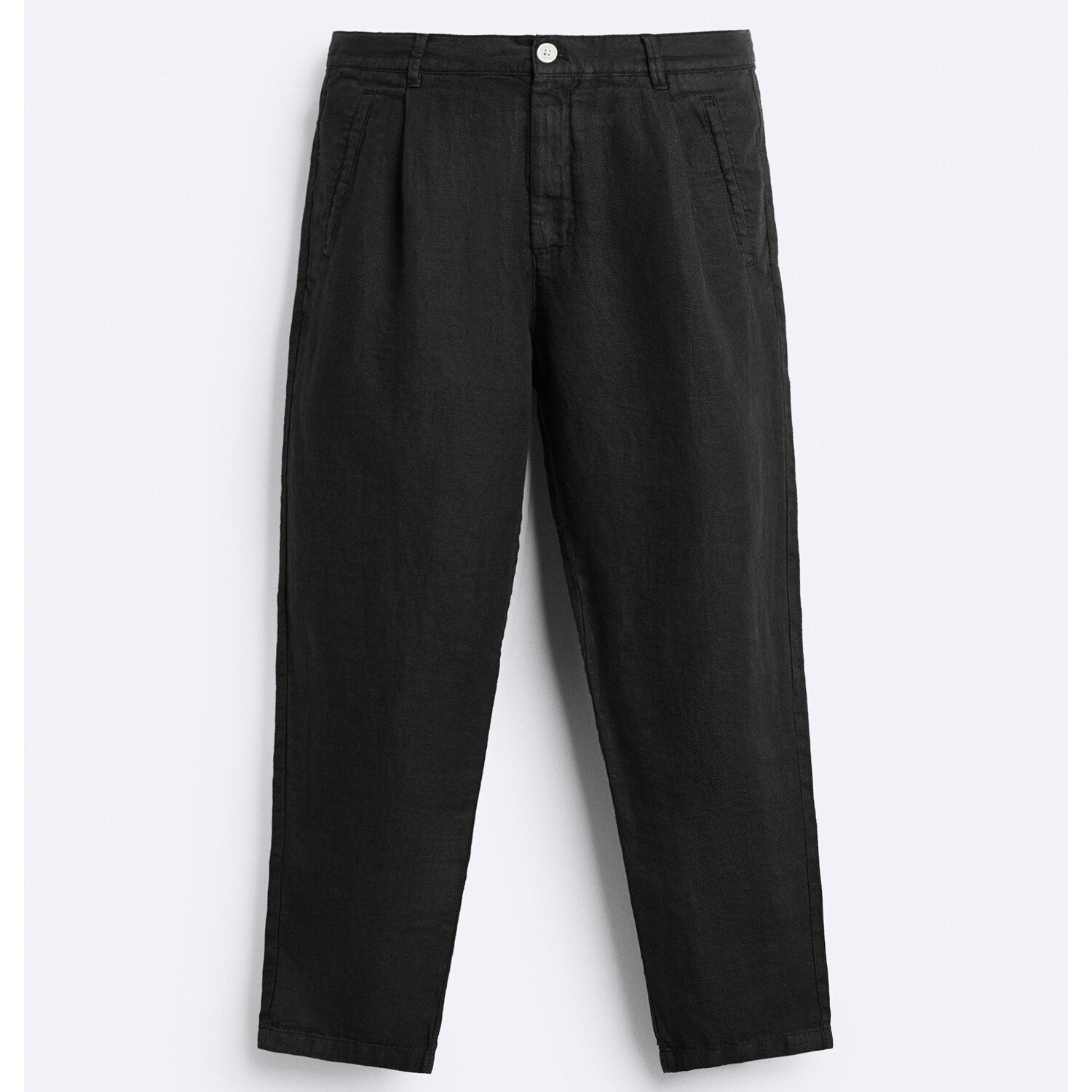 

Брюки Zara 100% Linen, черный