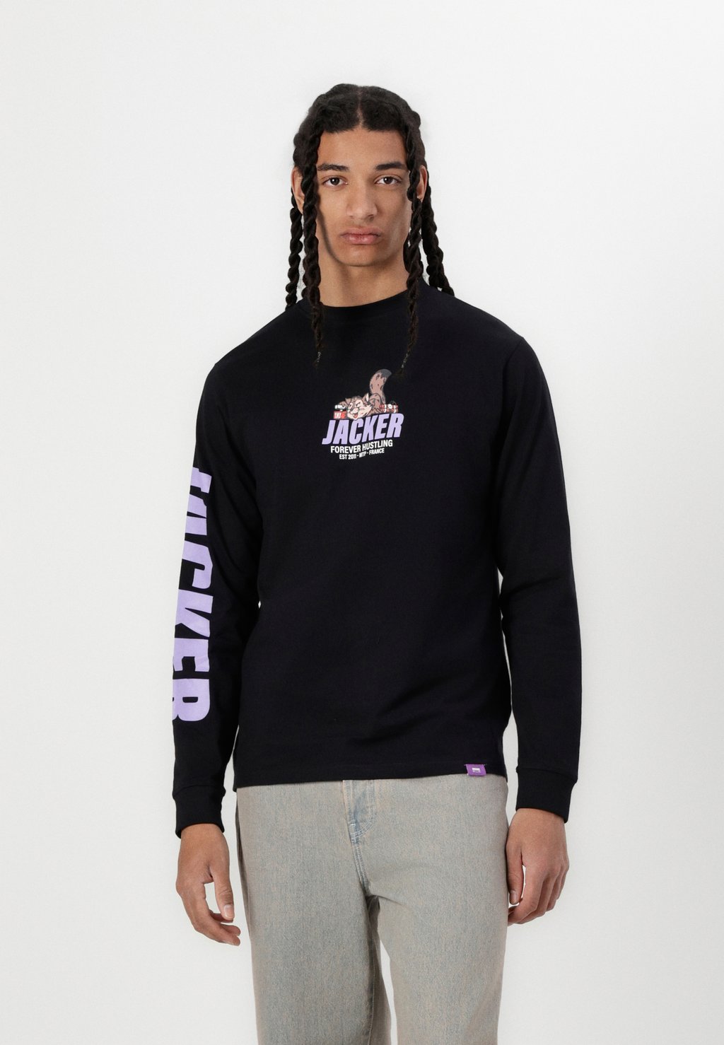 

Лонгслив SQUIRREL GANG LONG SLEEVES UNISEX Jacker, черный