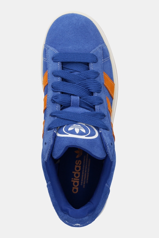 Замшевые кроссовки CAMPUS 00s Adidas Originals, синий — фото 4