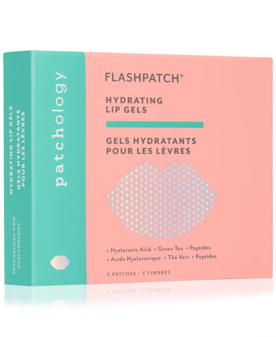 Patchology Гидрогелевые патчи для обновления губ FlashPatch, 5 минут, упаковка из 5 штук