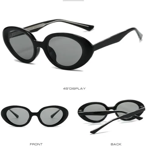 

Солнцезащитные очки с градиентным овальным рисунком для женщин, винтажные солнцезащитные очки для мужчин, солнцезащитные очки UV400 для женщин MTZJH, Brown