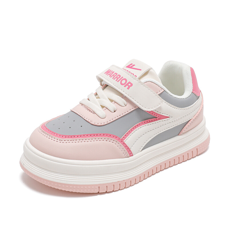 

Детская обувь для скейтбординга Warrior, цвет Gray/Pink/Beige