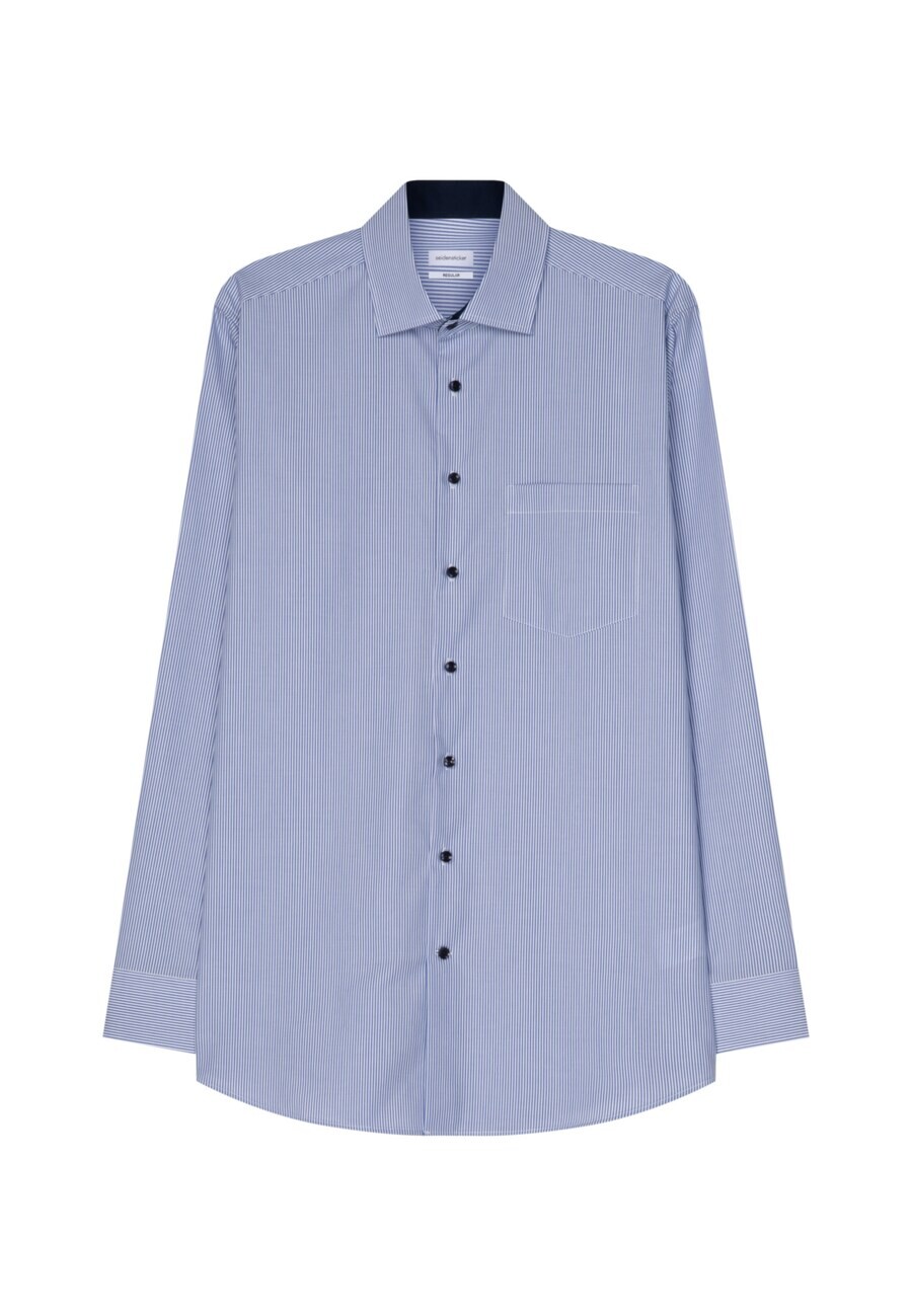 

Деловая рубашка SEIDENSTICKER Regular fit Business Shirt, синий