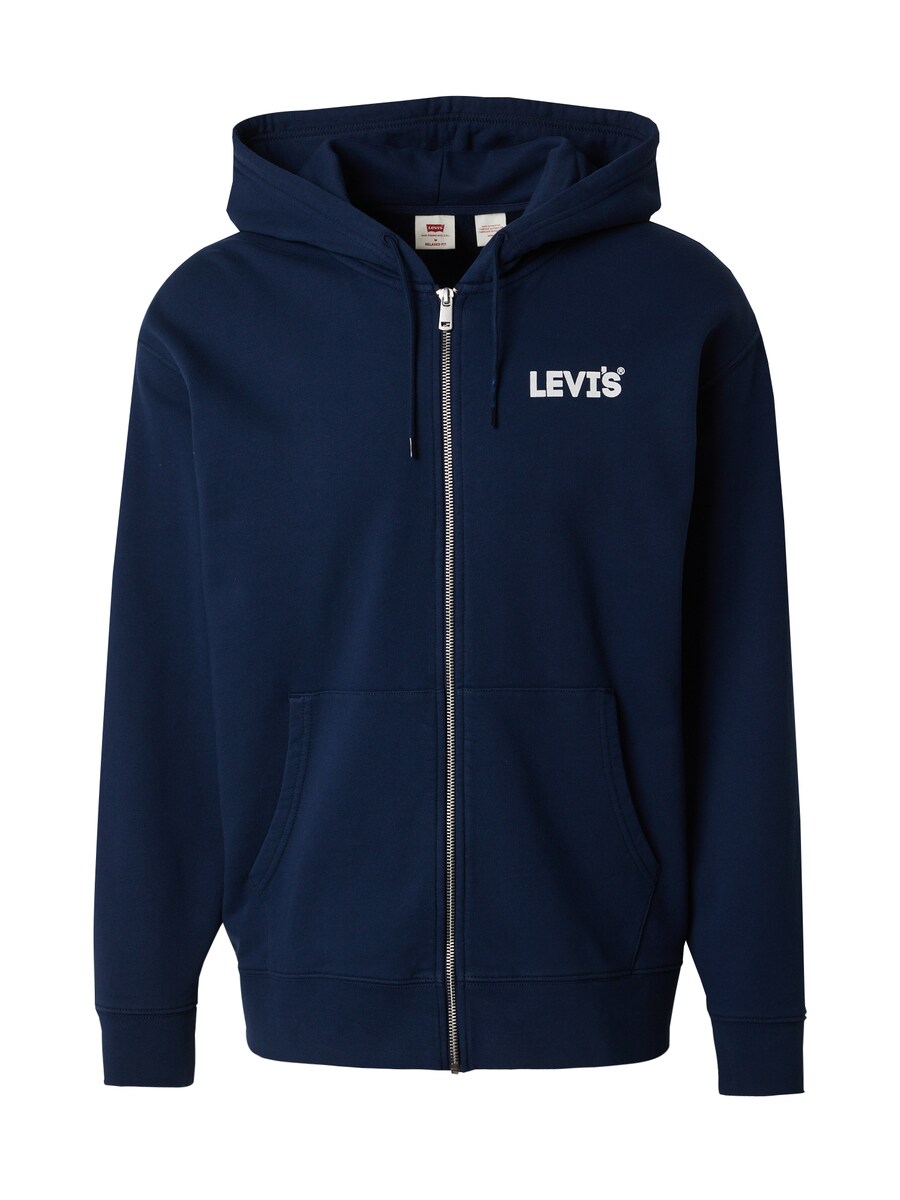 

Толстовка с капюшоном на молнии LEVI'S , синий
