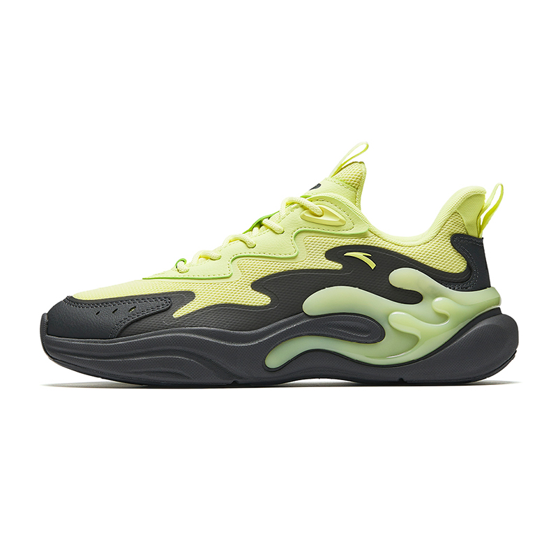 

ANTA Повседневные кроссовки мужские Neon Light Green/Carbon Gray