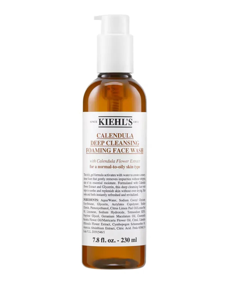 Пенка для умывания Kiehl's — Лица с календулой Deep Cleansing Foaming Face Wash, 230 мл
