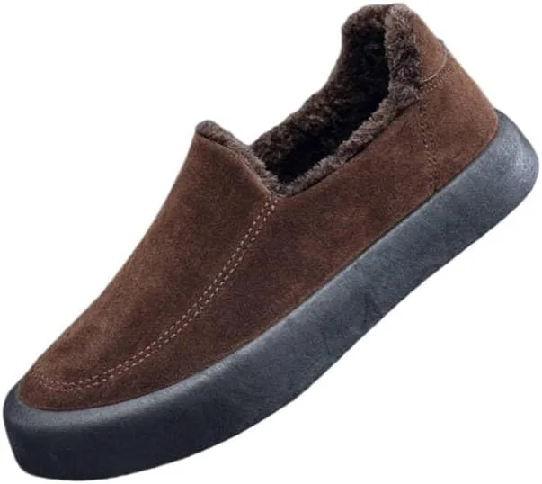 Лоферы мужские с манжетой L792 Brown Minlaidian