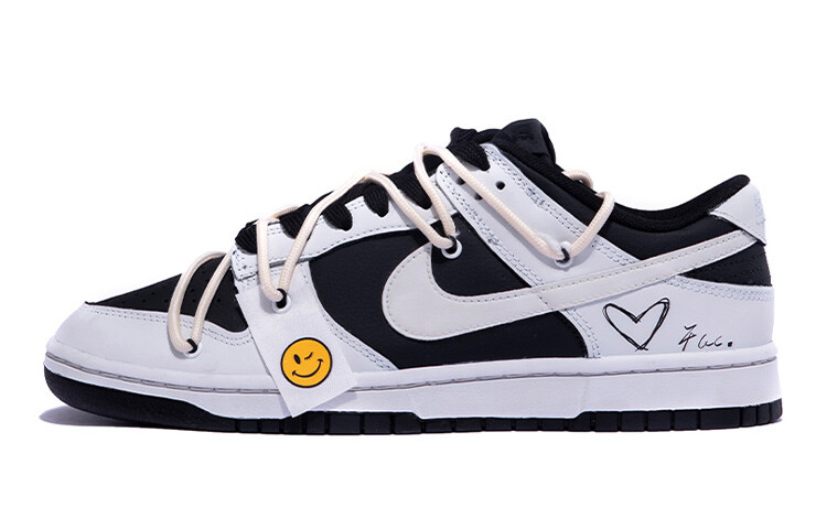

Кроссовки Nike Dunk Skateboard Shoes Women's Low-Top Gray Black