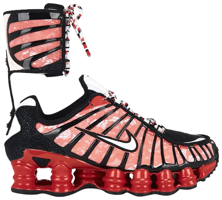 Кроссовки Nike Riccardo Tisci x Wmns Shox TL 3 SP 'Habanero Red', красный