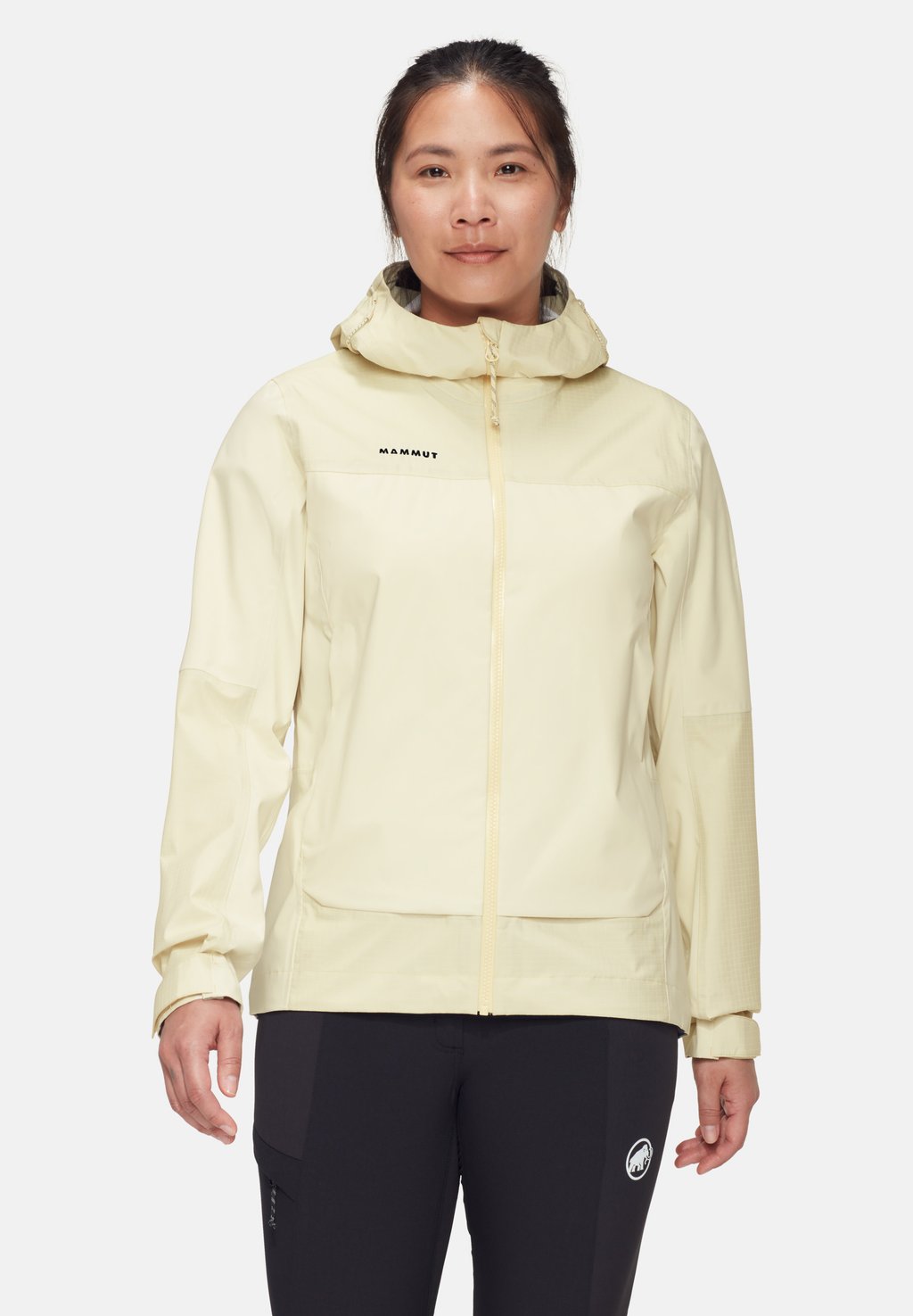 

Куртка из хардшелла DUCAN GUIDE HS HOODED Mammut, светло-желтый