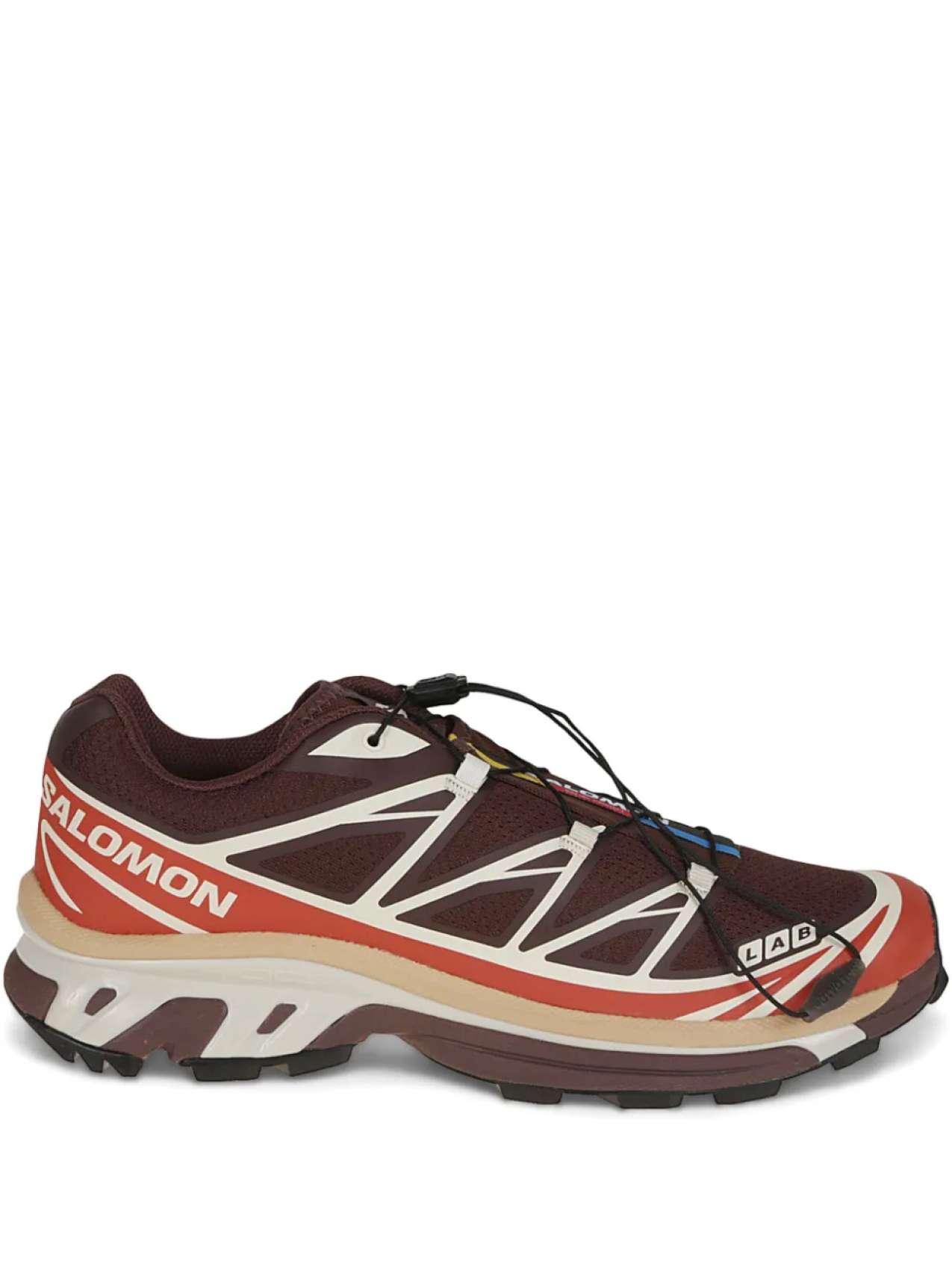 

Кроссовки XT-6 со вставками Salomon, коричневый