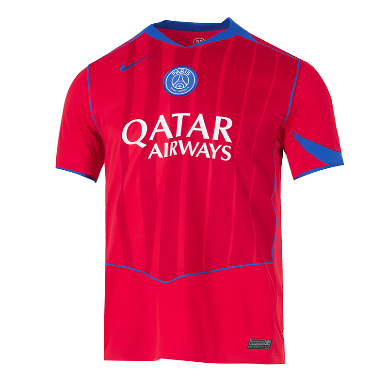 

Футболка Paris Saint Germain 2025/26 Stadium Third Men's Dri FIT Total 90 Nike, красный