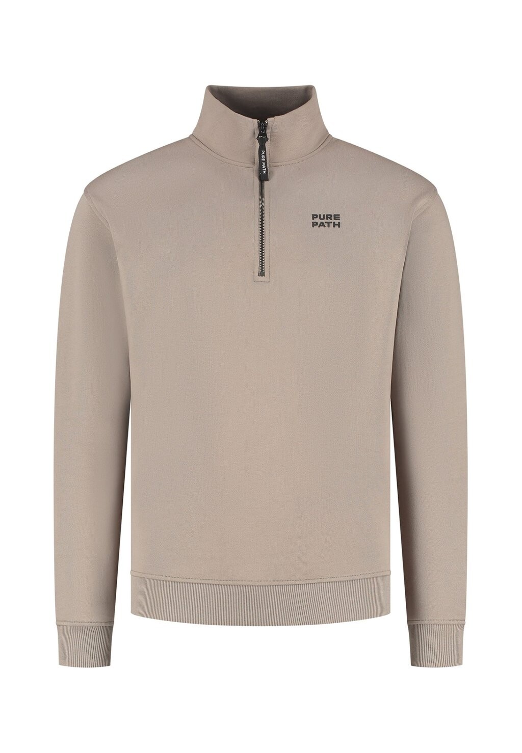 

Толстовка REGULAR FIT HALF ZIP Pure Path, серо-коричневый