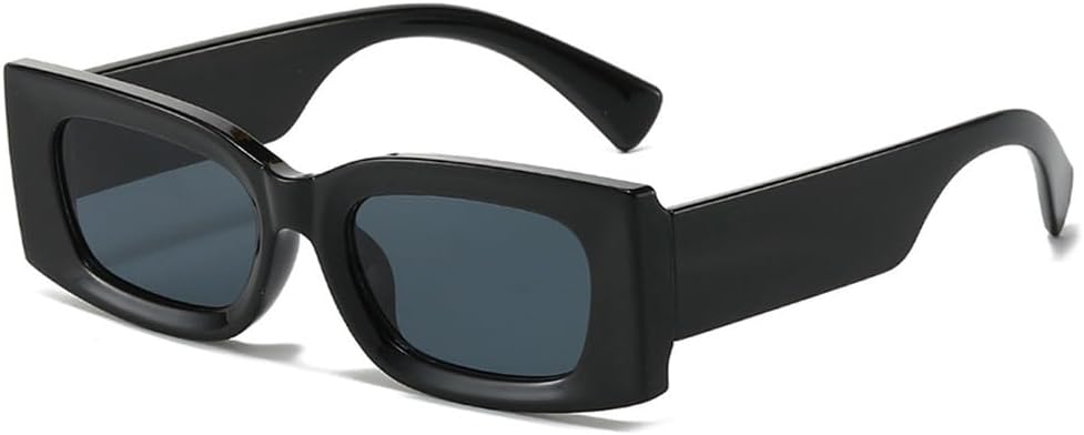 

Популярные модные квадратные солнцезащитные очки конфетных цветов для женщин, ретро-очки с градиентным переходом для мужчин, солнцезащитные очки UV400 HYYZZC, Black Grey