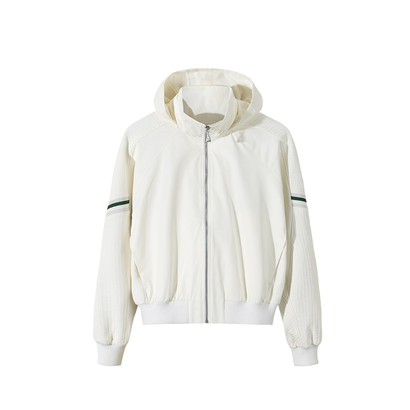 

ANTA Куртка Life Collection женская цвет слоновая кость или туманно-серый, Ivory White/Numbers Mist Gray