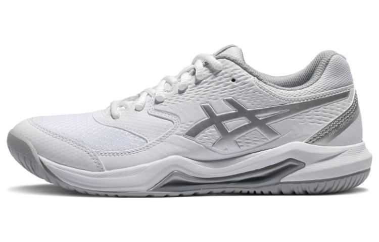 

ASICS Женские кроссовки Gel Dedicate 8 белые чистый серебристый
