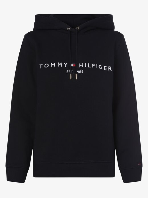 

Пуловер с капюшоном Tommy Hilfiger, синий