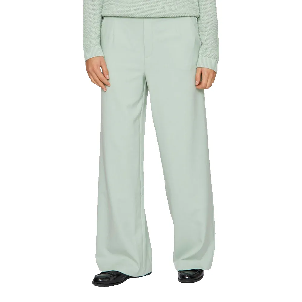 

Брюки с высокой талией Vila Varone Wide Leg, зеленый