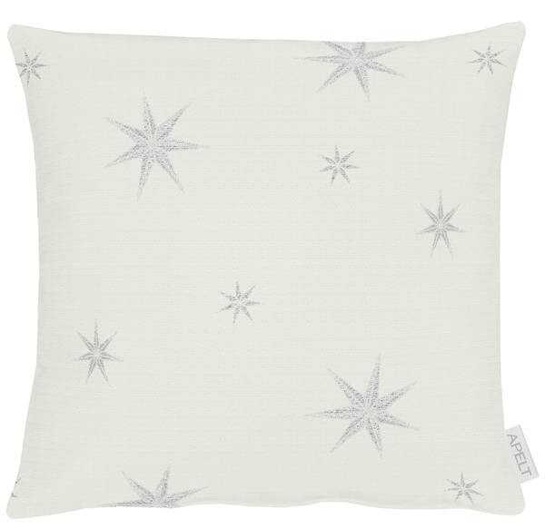 

Декоративная подушка Apelt X-Mas Glam Typ B, 39x10x39 см цвет weiß/silber