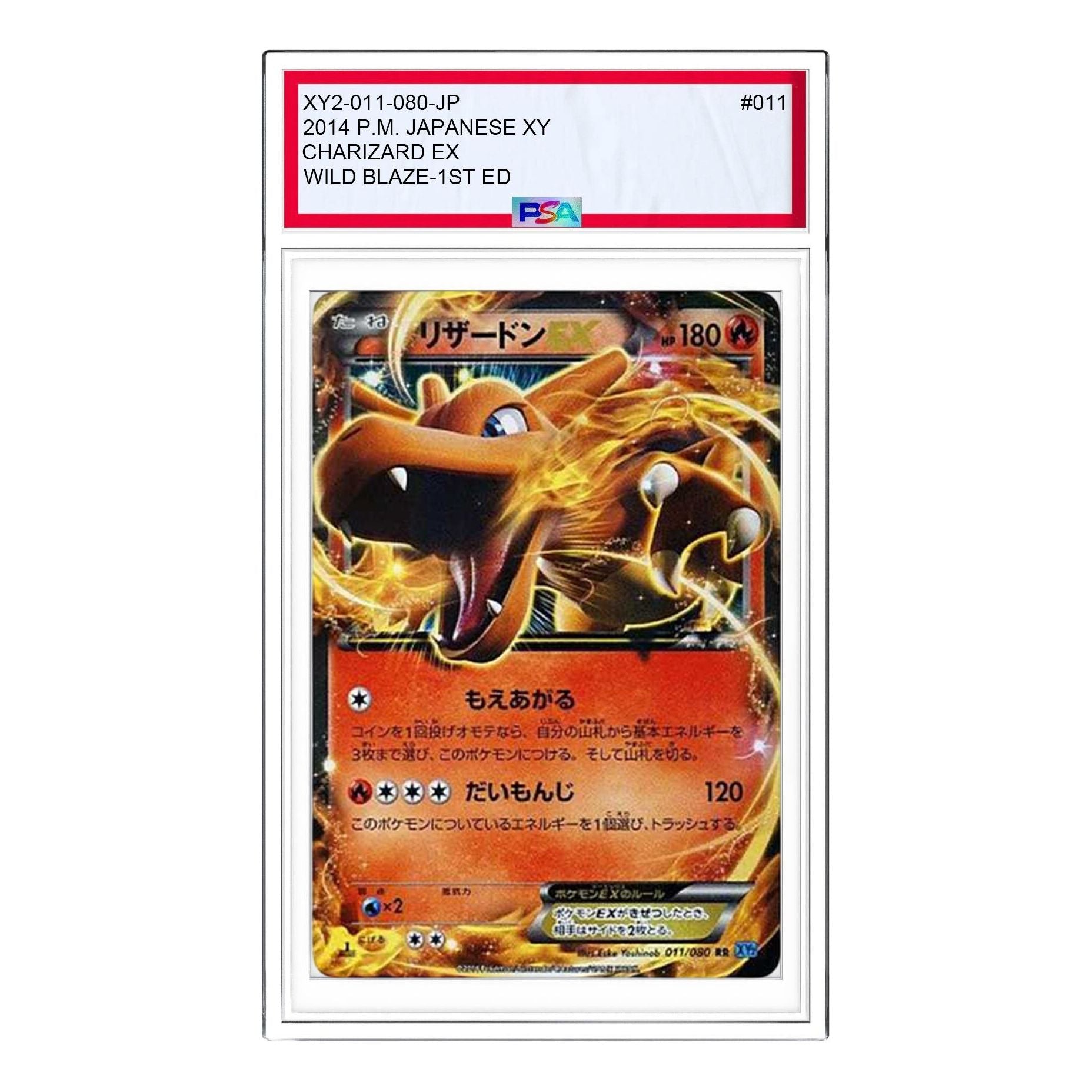 

Карта Pokemon Wild Blaze [XY2 011/080] 'Charizard EX RR'