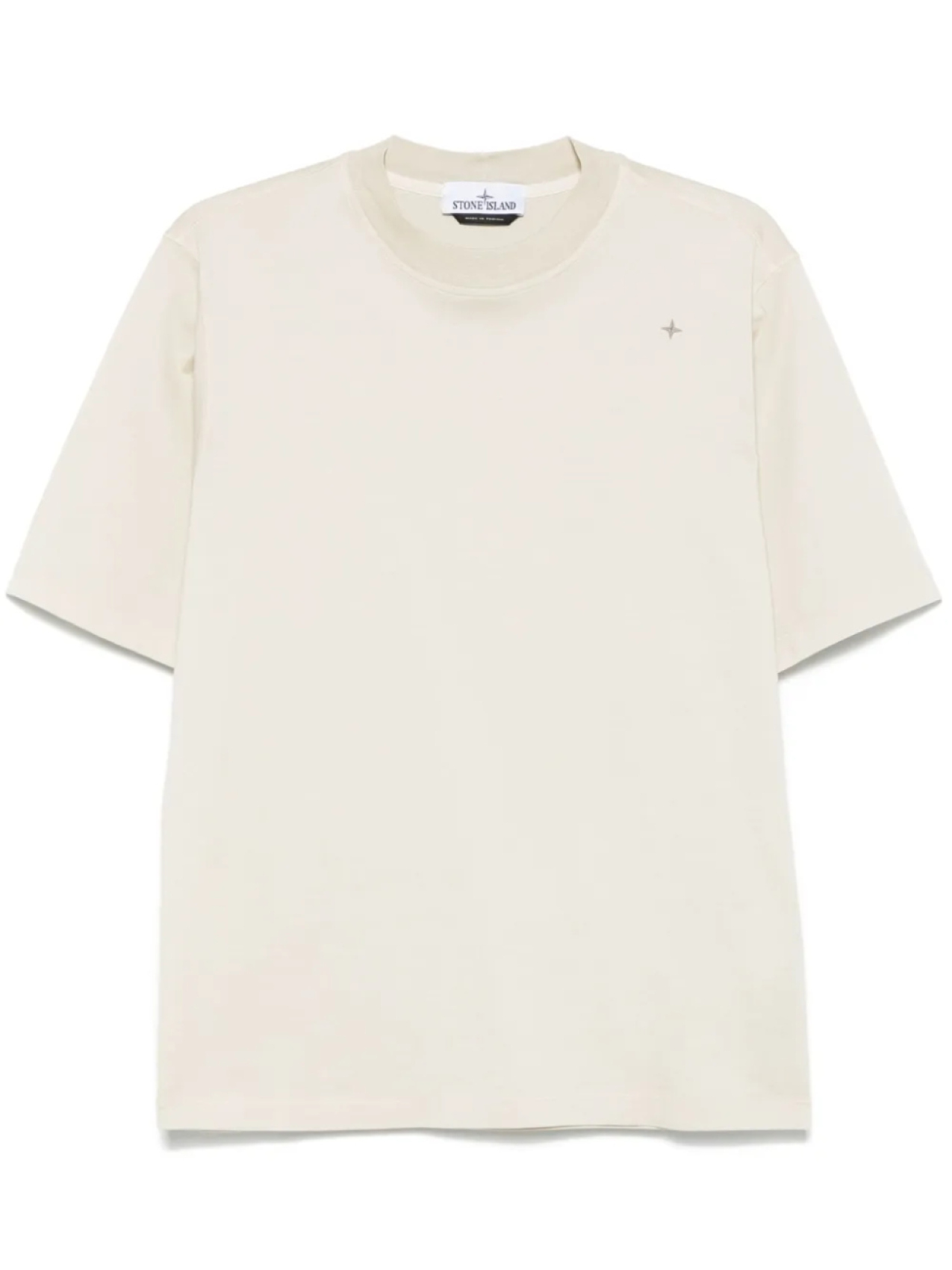 

Stone Island футболка с вышивкой Compass, нейтральный
