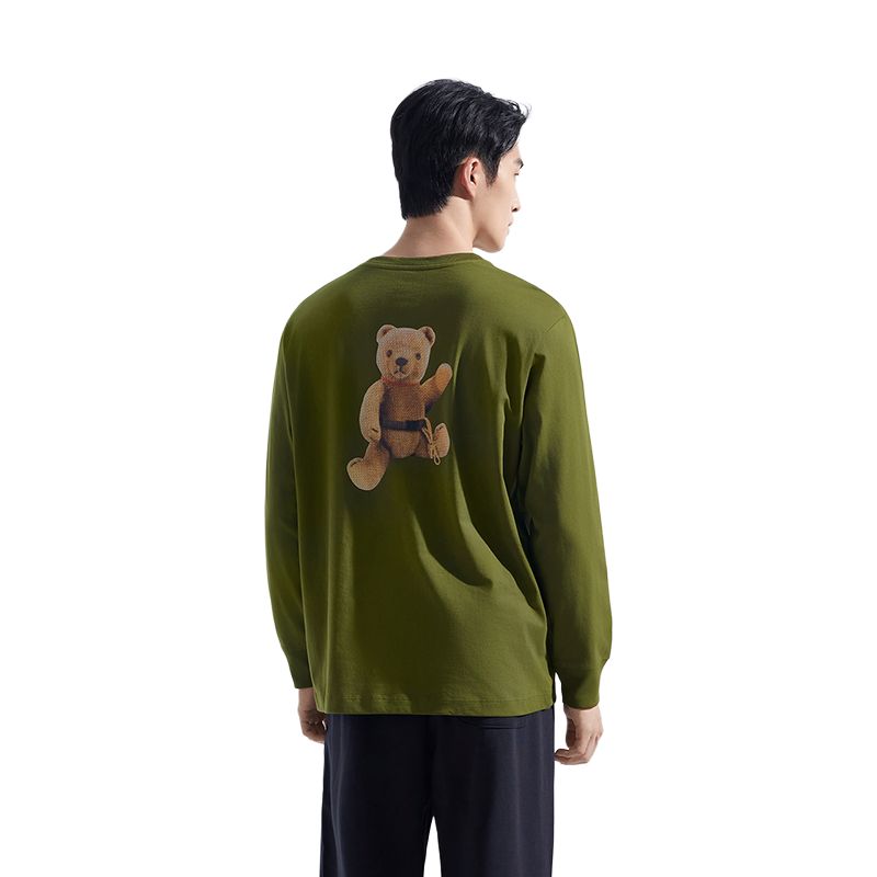 

THE NORTH FACE Футболка унисекс оливкового цвета, Зеленый, THE NORTH FACE Футболка унисекс оливкового цвета